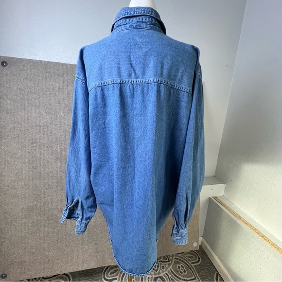 Bobbie Brooks Vintage Embroidered Christmas Bears Long Sleeve Button Up Size XL - Picture 12 of 12